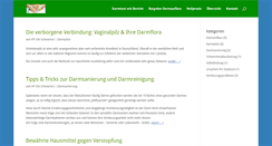 Desktop Screenshot of darmflora-aufbauen.info